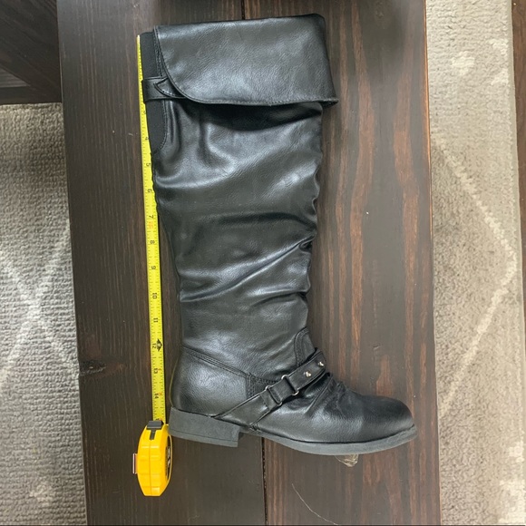 Top Moda Black Riding Boot NWOT - Picture 6 of 7